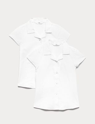 ladies revere collar blouse
