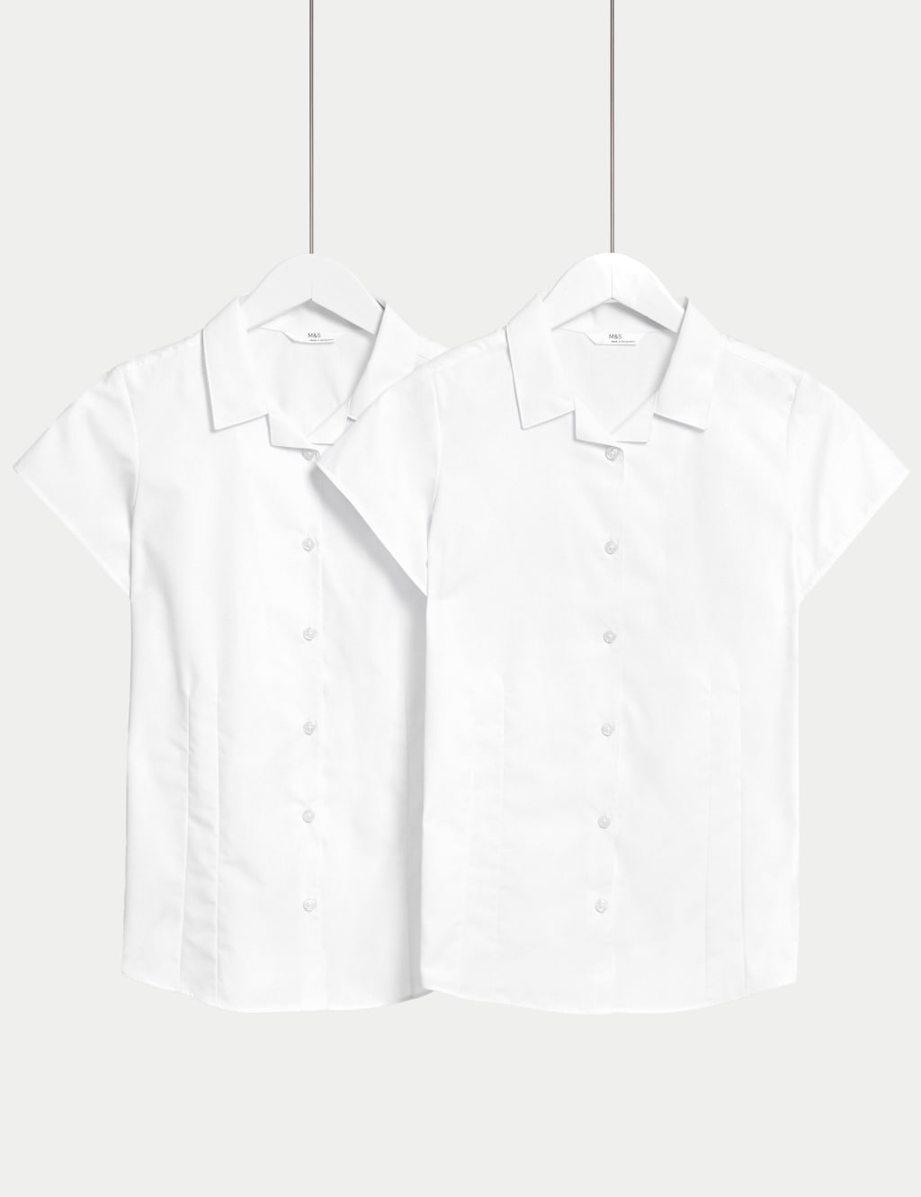 Girls white button up shirt 2025