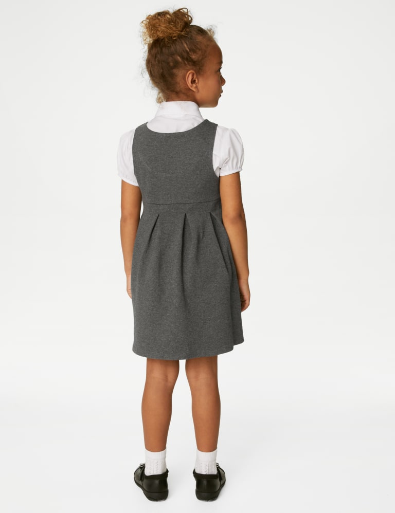 M&s grey school pinafore sales