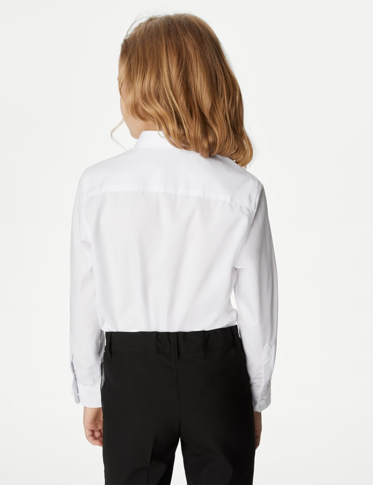 Girls button clearance down shirt