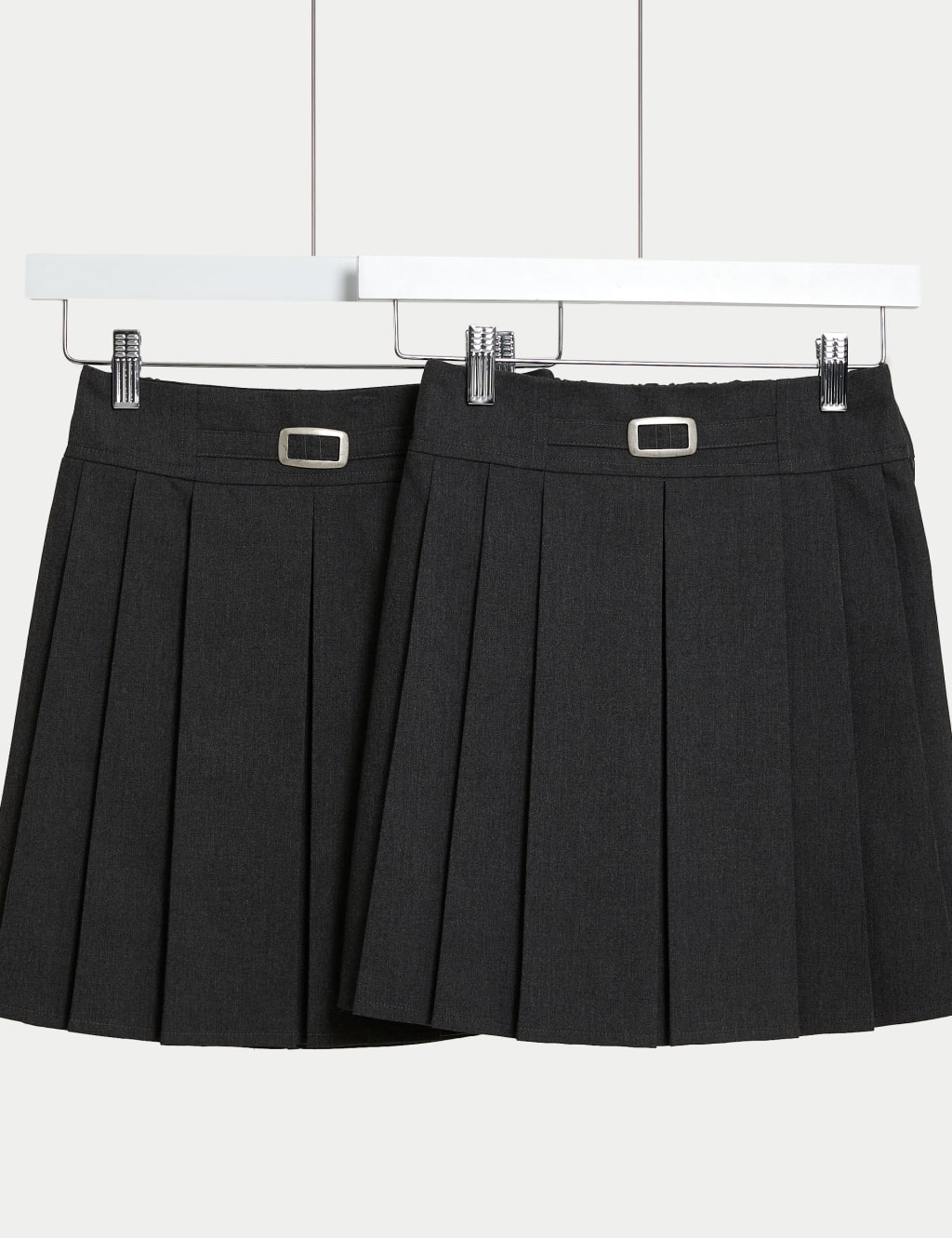 Elasticated waist cheap pleated school skirts