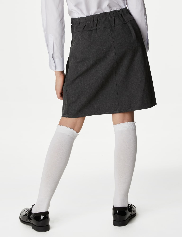 2pk Girls' Permanent Pleats School Skirts (2-18 Yrs) 4 of 4