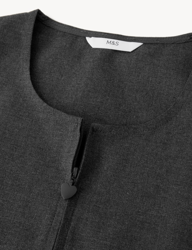 2pk Girls Pleated School Pinafores 2 12 Yrs