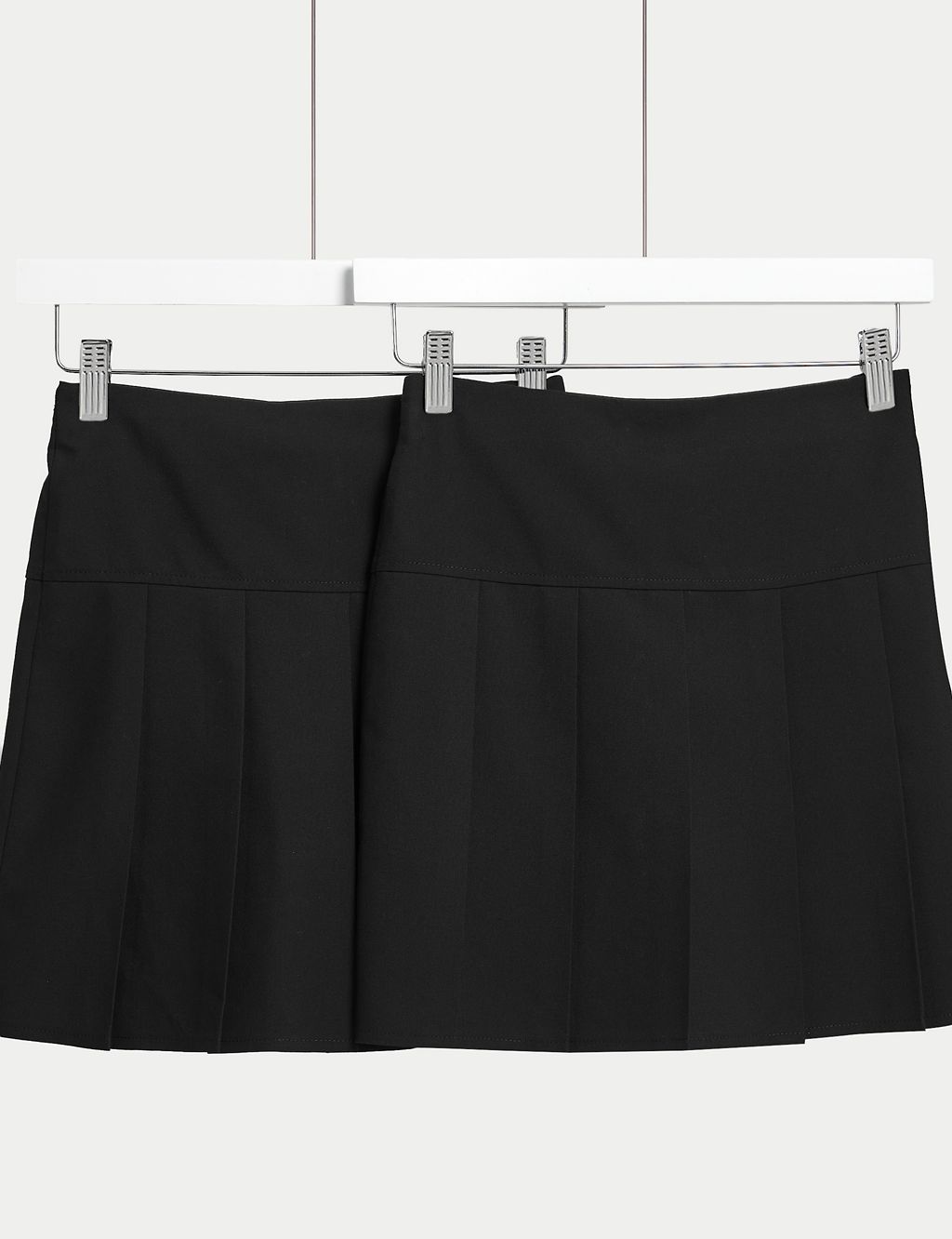 2pk Girls' Plus Fit Pleated School Skirts (2 - 18 Yrs) 3 of 4