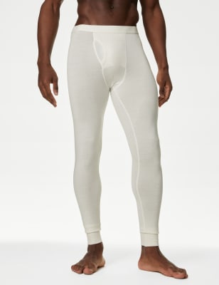 Mens white clearance thermal long johns