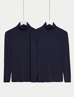 Navy cheap thermal top