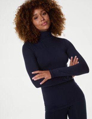 M&S Collection Heatgen Plus™ Thermal Turtle Neck Top - ShopStyle