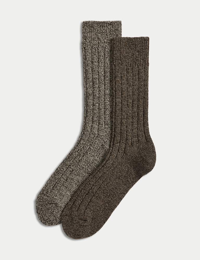 2pk Heatgen Medium Warmth Thermal Socks M S Collection M S