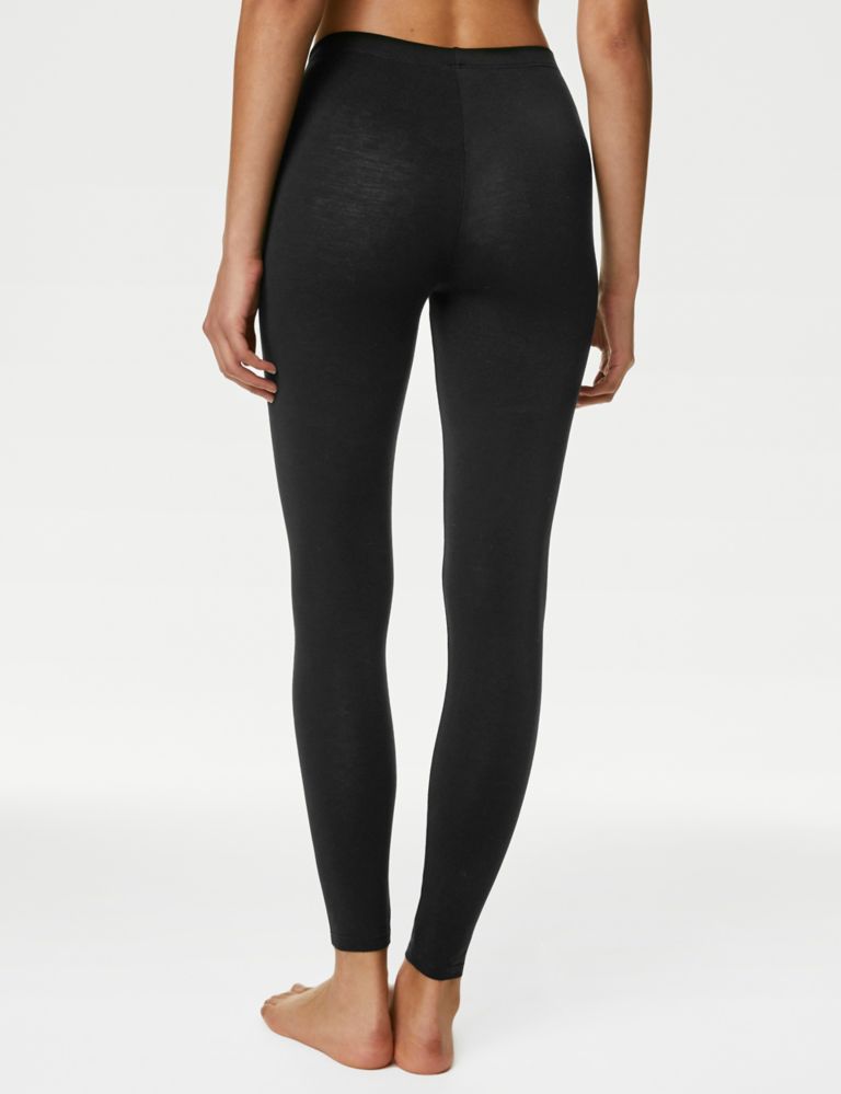 MARKS & SPENCER Womens Black Thermal Leggings New M&S Soft Warm Winter  Tight £7.99 - PicClick UK