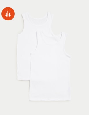 2pk Heatgen™ Thermal Vests (2-14 Yrs) Image 1 of 1