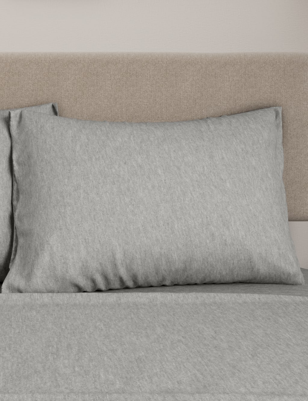 2pk Jersey Pillowcases M&S Collection M&S