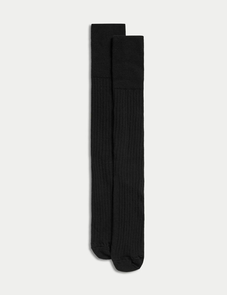 2pk Lambswool Long Socks | M&S Collection | M&S