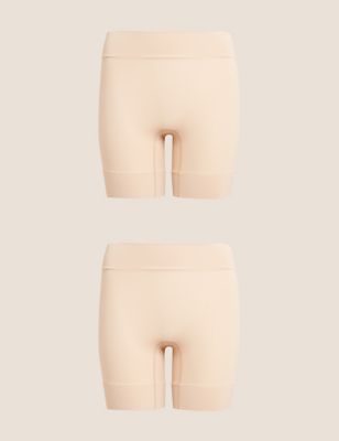 No more irritation! Shoppers say these M&S anti-chafing shorts that feel  like 'second skin' prevent chafing (and a two-pack costs just £20)