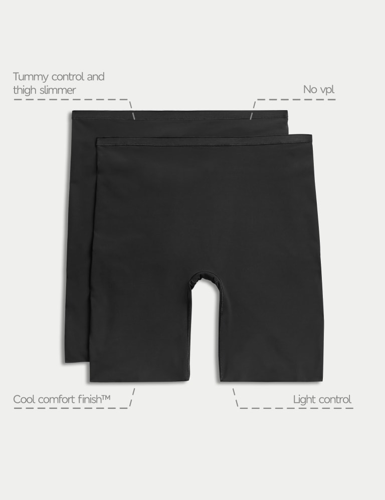 2pk Light Control No VPL Shaping Shorts