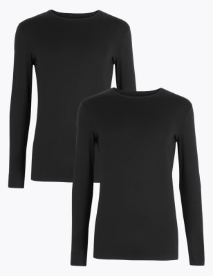 black long sleeve thermal shirts