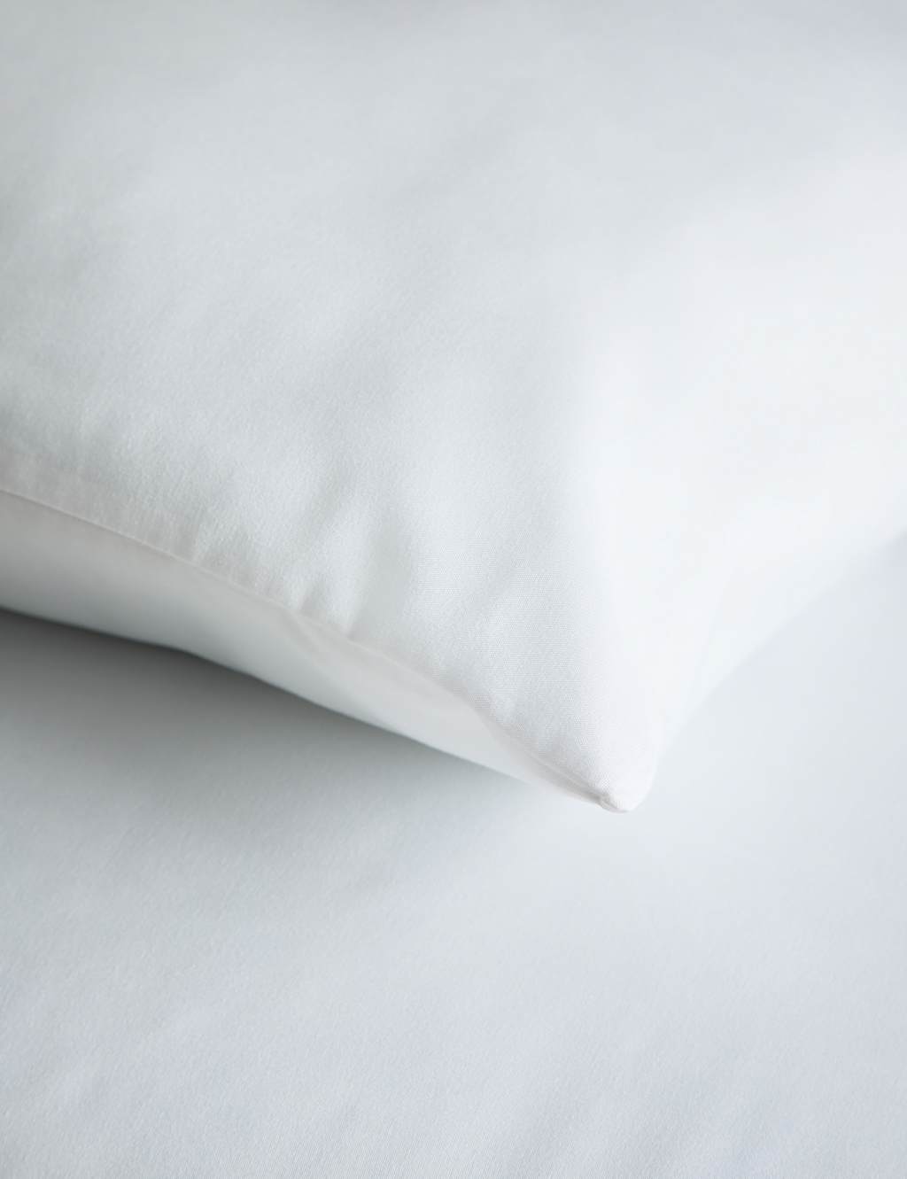 2pk Microfibre Medium Pillows M&S Collection M&S