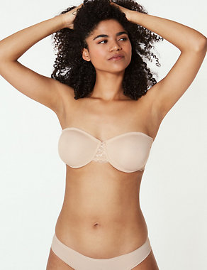 2pk Non-Padded Strapless Bras A-D Image 2 of 7