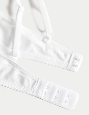 3pk Cotton Non Wired Full Cup Bras A-E M&S US, 56% OFF
