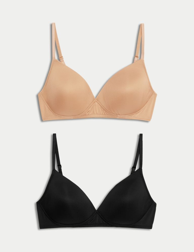 2pk Non Wired First Bra 1 of 3