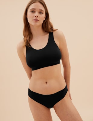 seamfree crop bra