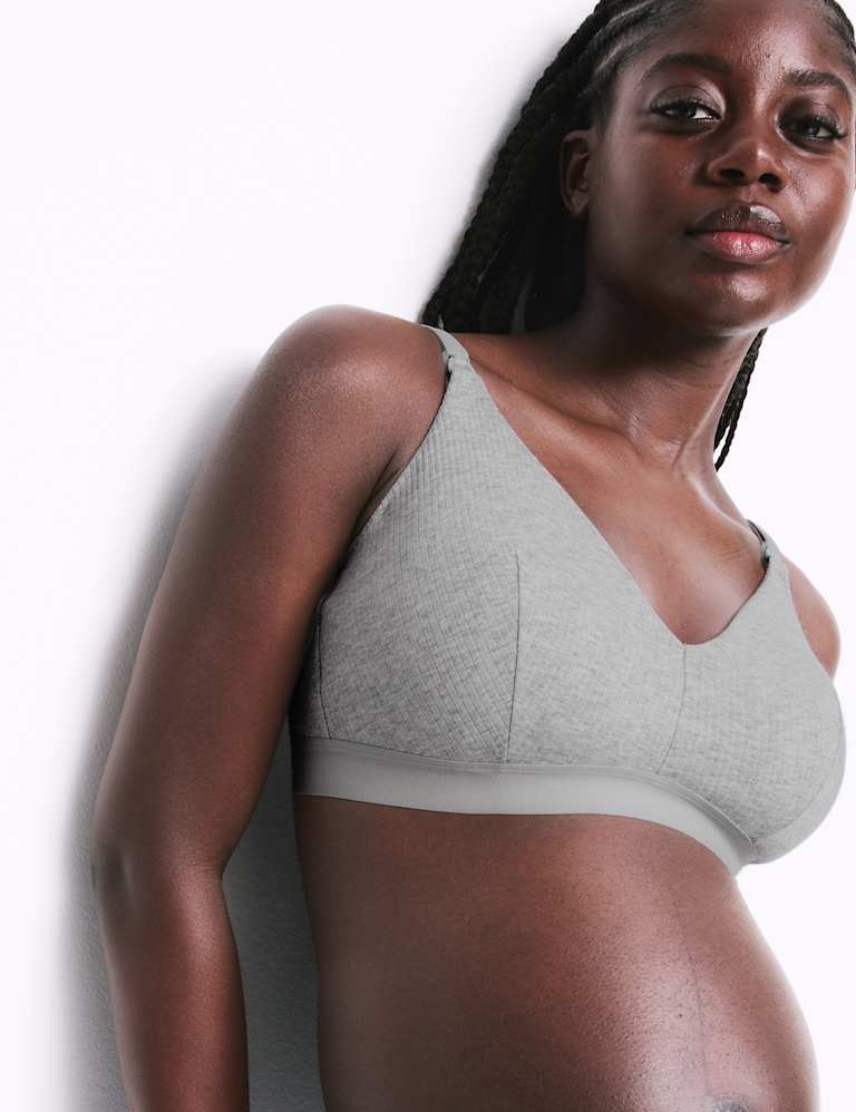 JoJo Maman Bebe Maternity Nursing Bra - White