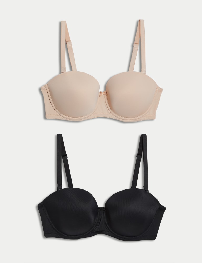 Multiway Push Up Bra A-D with Low Back Converter, M&S Collection