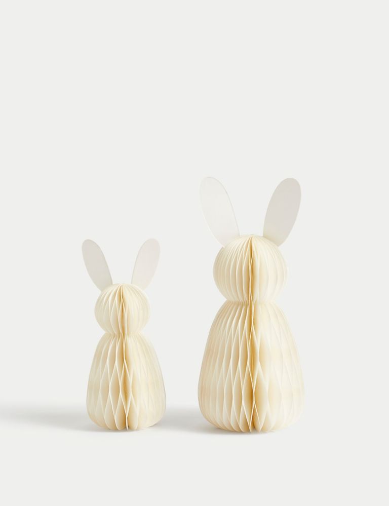 2pk Paper Bunny Room Decorations 1 of 5