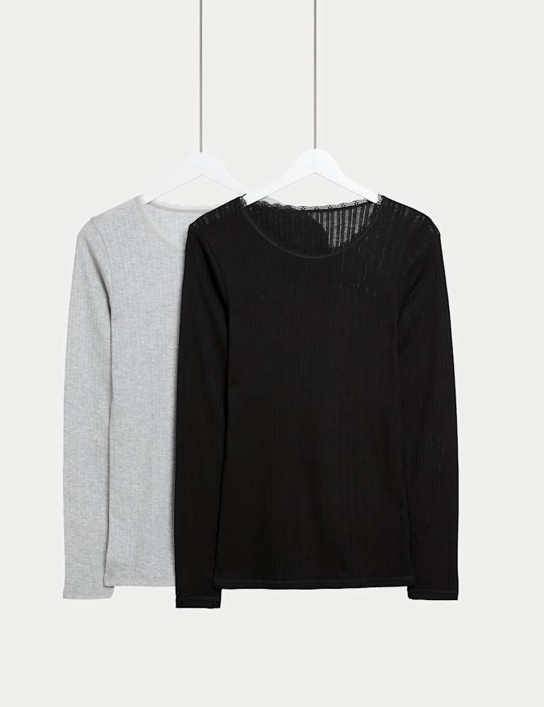 Marks and spencer thermal clearance tops