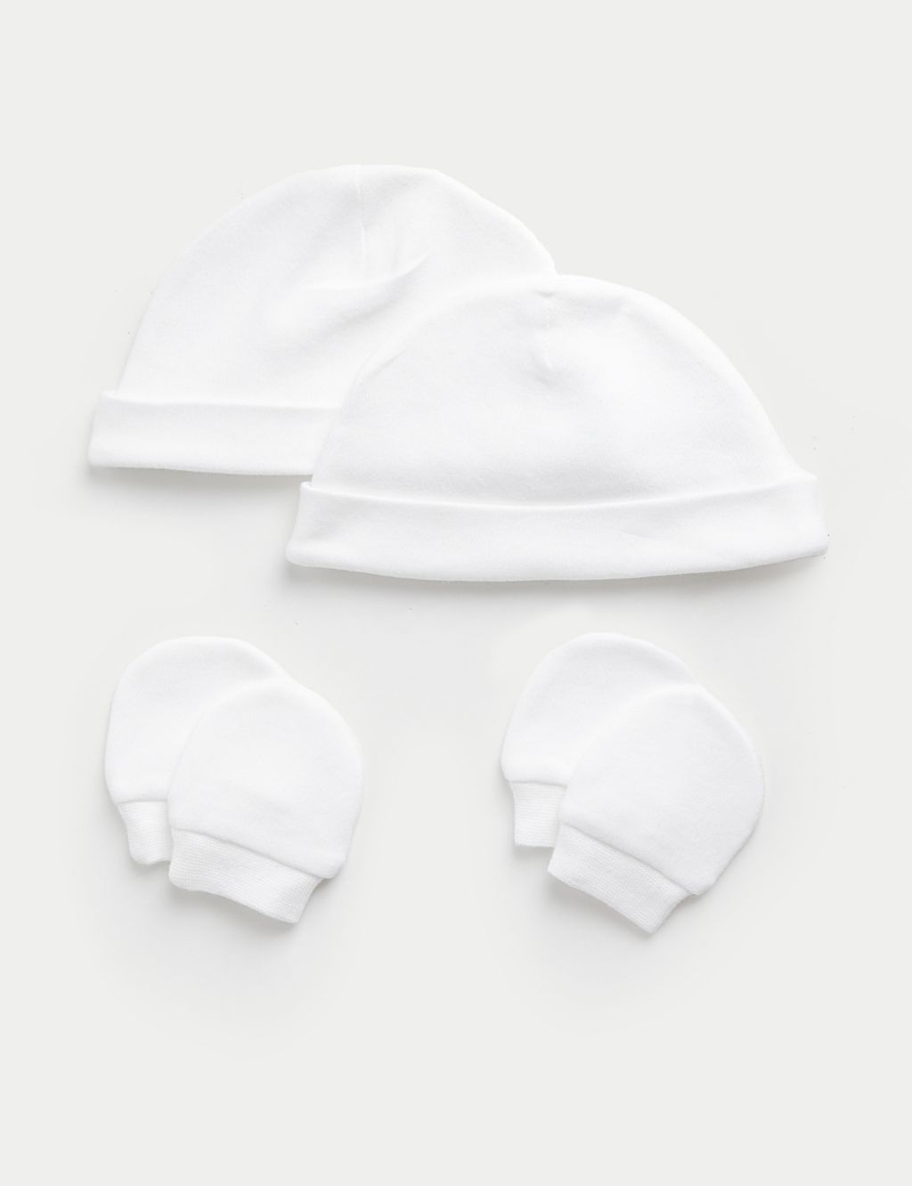 2pk Premature Hats & Mittens Set (3lbs-4lbs) 1 of 1