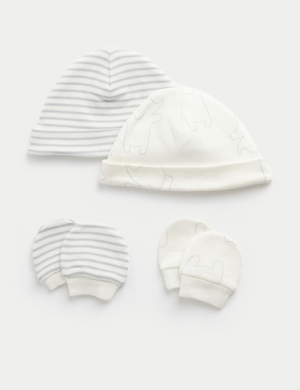 Designer baby hat and mittens clearance