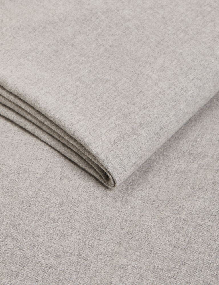 2pk Pure Brushed Cotton Pillowcases 2 of 4