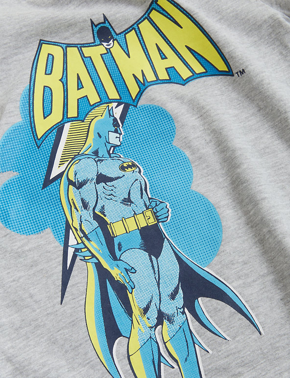 DC Comics Batman Boys Gray Top & Vest Set Size 2T 3T 4T 4 5 6 7 