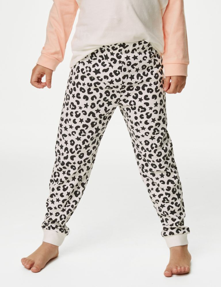 Aslsiy Mens Pajama Bottoms Cute Pink Dinosaurs Pajama Pants White