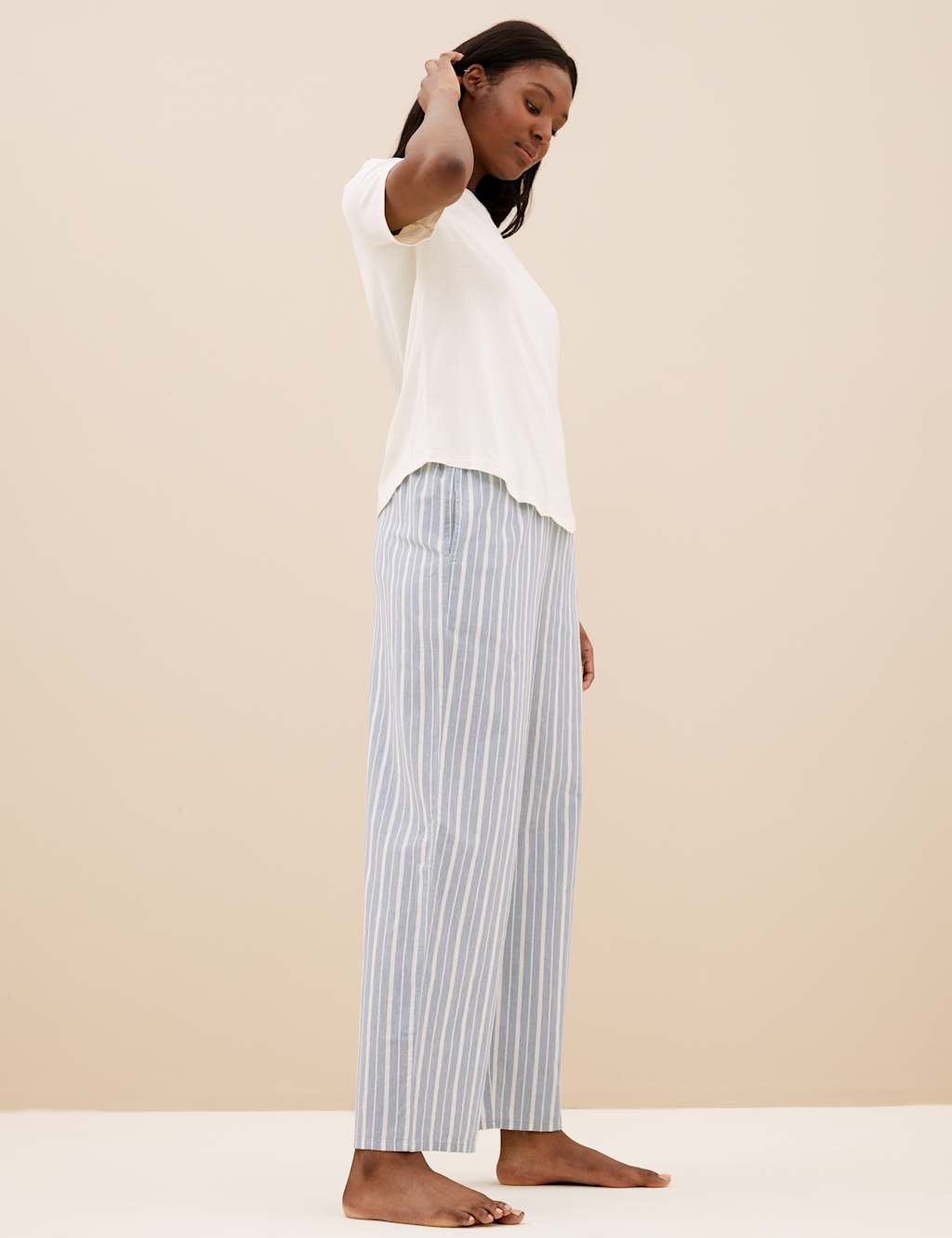 2pk Pure Cotton Cool Comfort™ Pyjama Bottoms 3 of 6