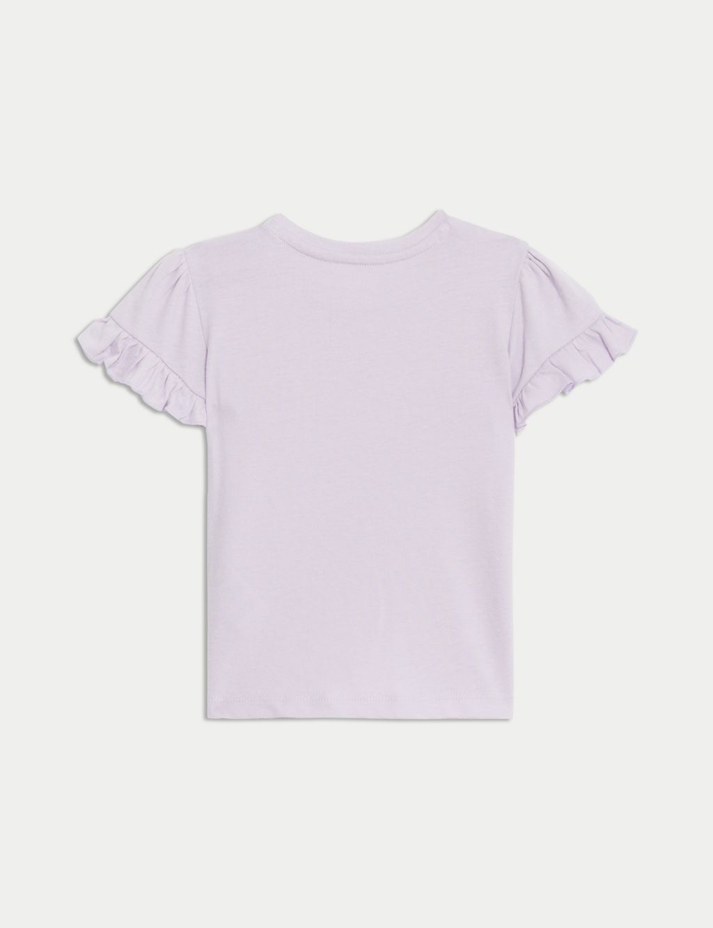 2pk Pure Cotton Frill T-Shirts (0-3 Yrs) 2 of 4