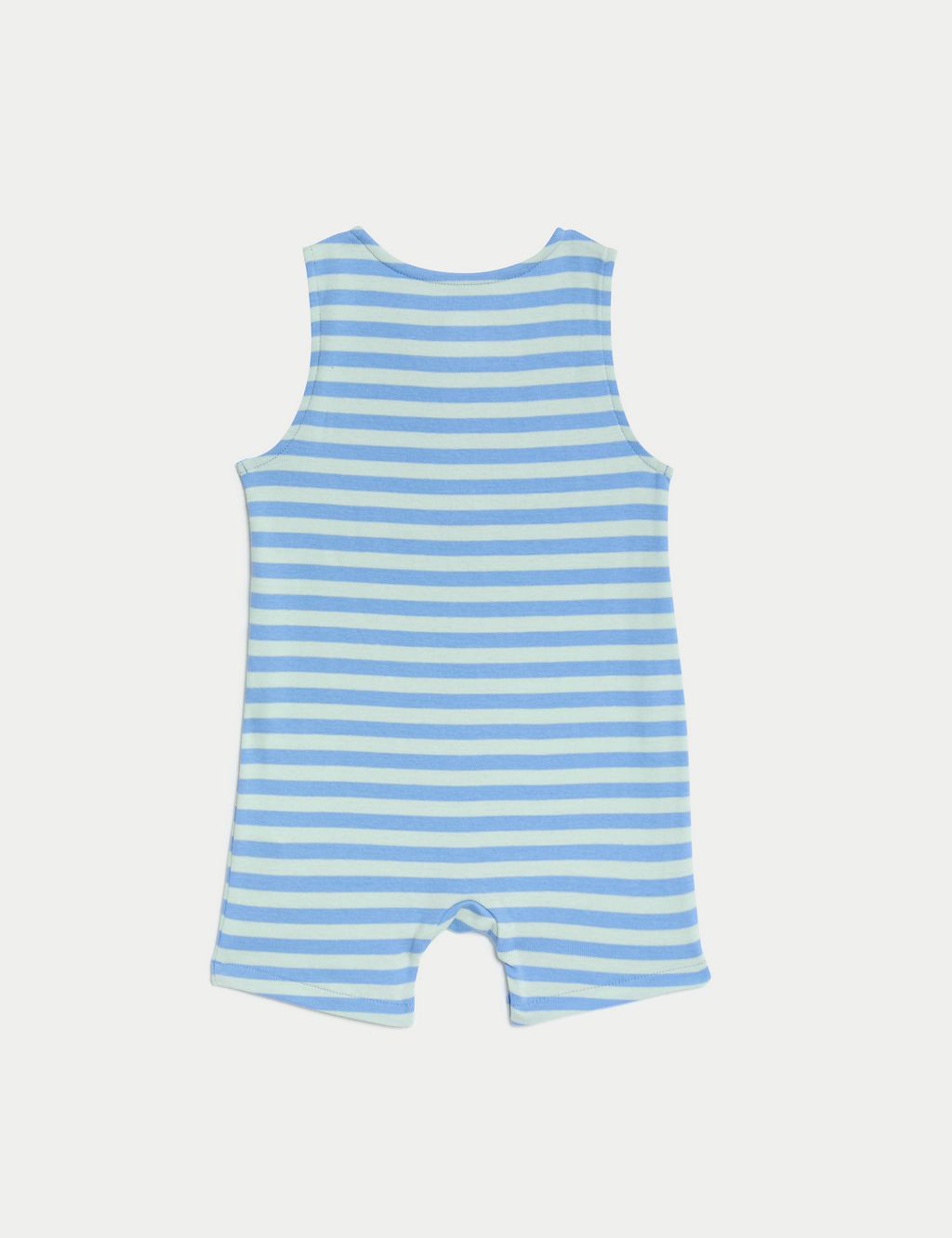 2pk Pure Cotton Jersey Rompers (0-3 Yrs) 2 of 4