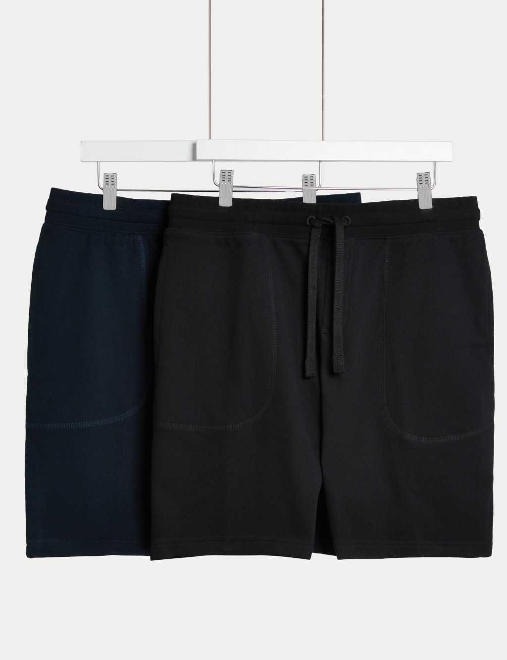 2pk Pure Cotton Jersey Shorts 3 of 6