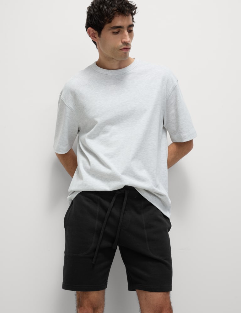 2pk Pure Cotton Jersey Shorts M S Collection M S