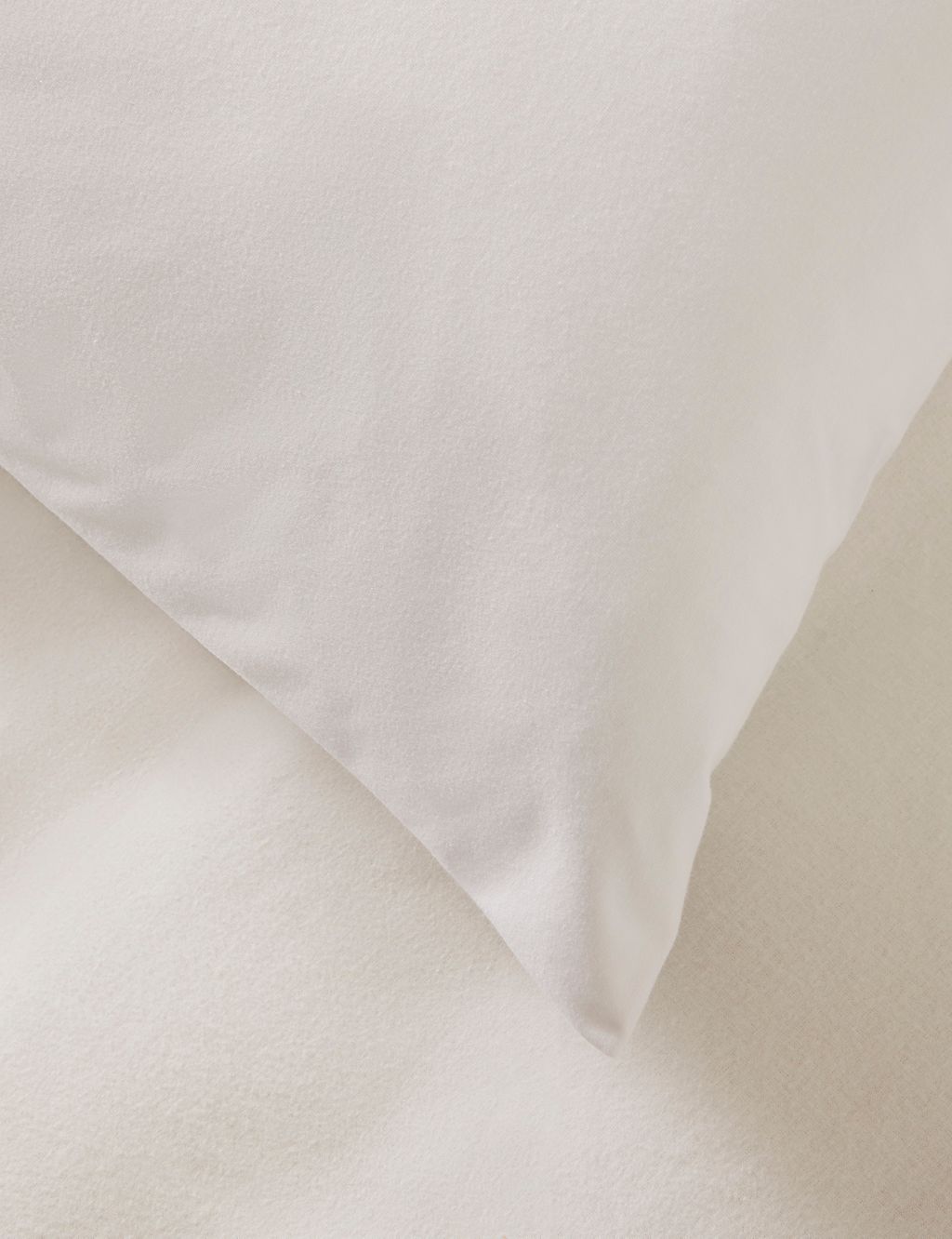 2pk Pure Cotton Jersey Waterproof Pillow Protectors 1 of 5