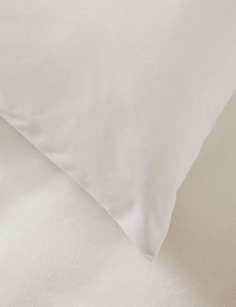 2pk Pure Cotton Jersey Waterproof Pillow Protectors 2 of 5
