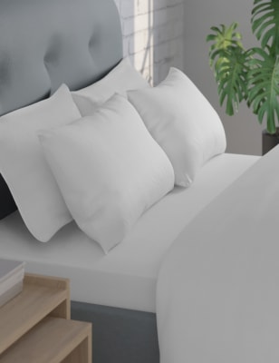 2pk Pure Cotton 300 Thread Count Pillowcases, M&S Collection