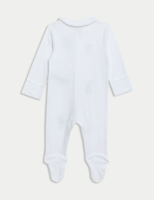 2pk Pure Cotton Peter Rabbit™ Sleepsuits (0-3 Yrs) Image 2 of 3