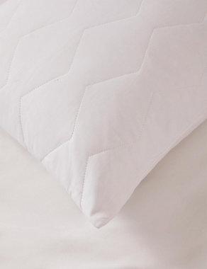 2pk Pure Cotton Pillow Protectors Image 2 of 3