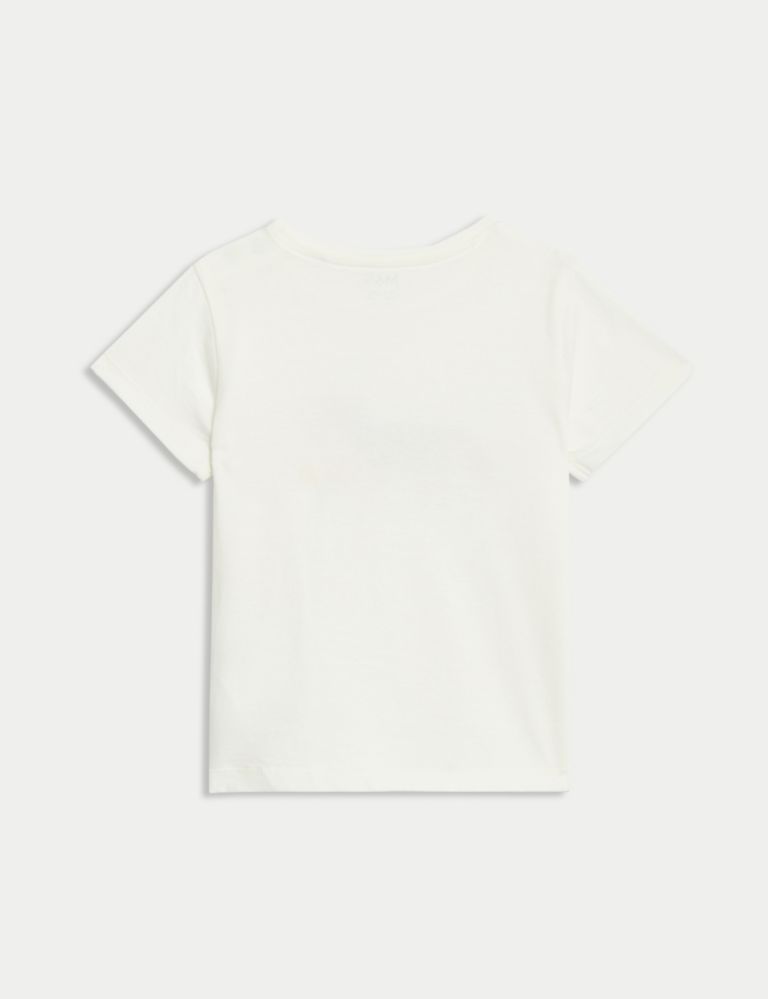 2pk Pure Cotton Print T-Shirts (0-3 Yrs) 3 of 4