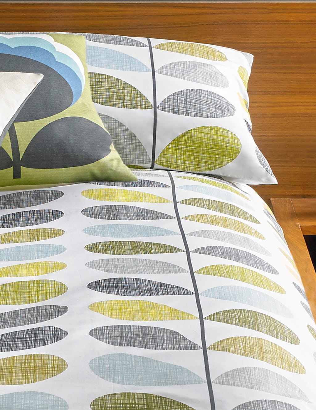 Orla kiely scribble stem pillowcases top