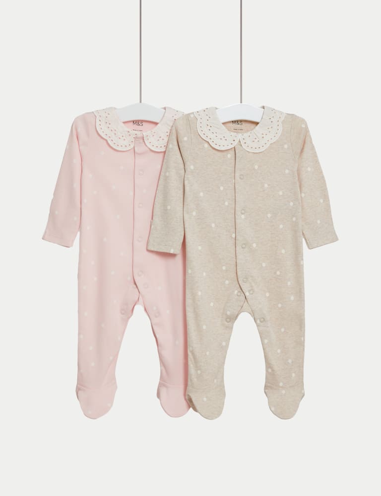 Marks and spencer baby sleepsuit sale