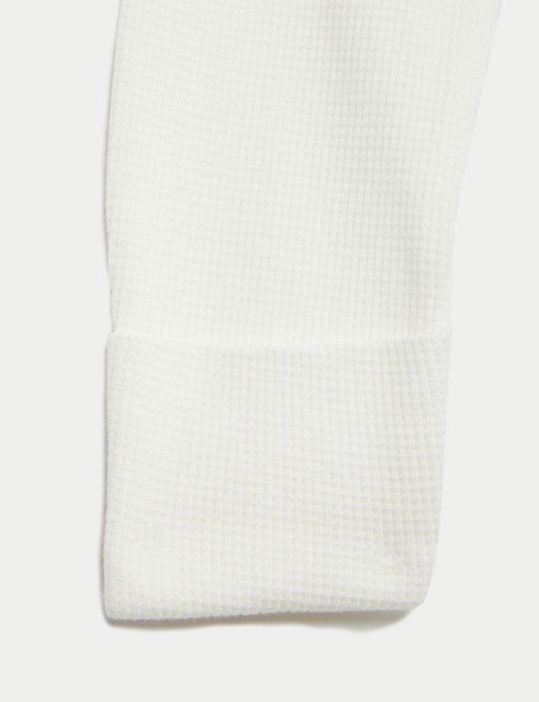 2pk Pure Cotton Striped & Safari Sleepsuits (0-3 Yrs) 5 of 5