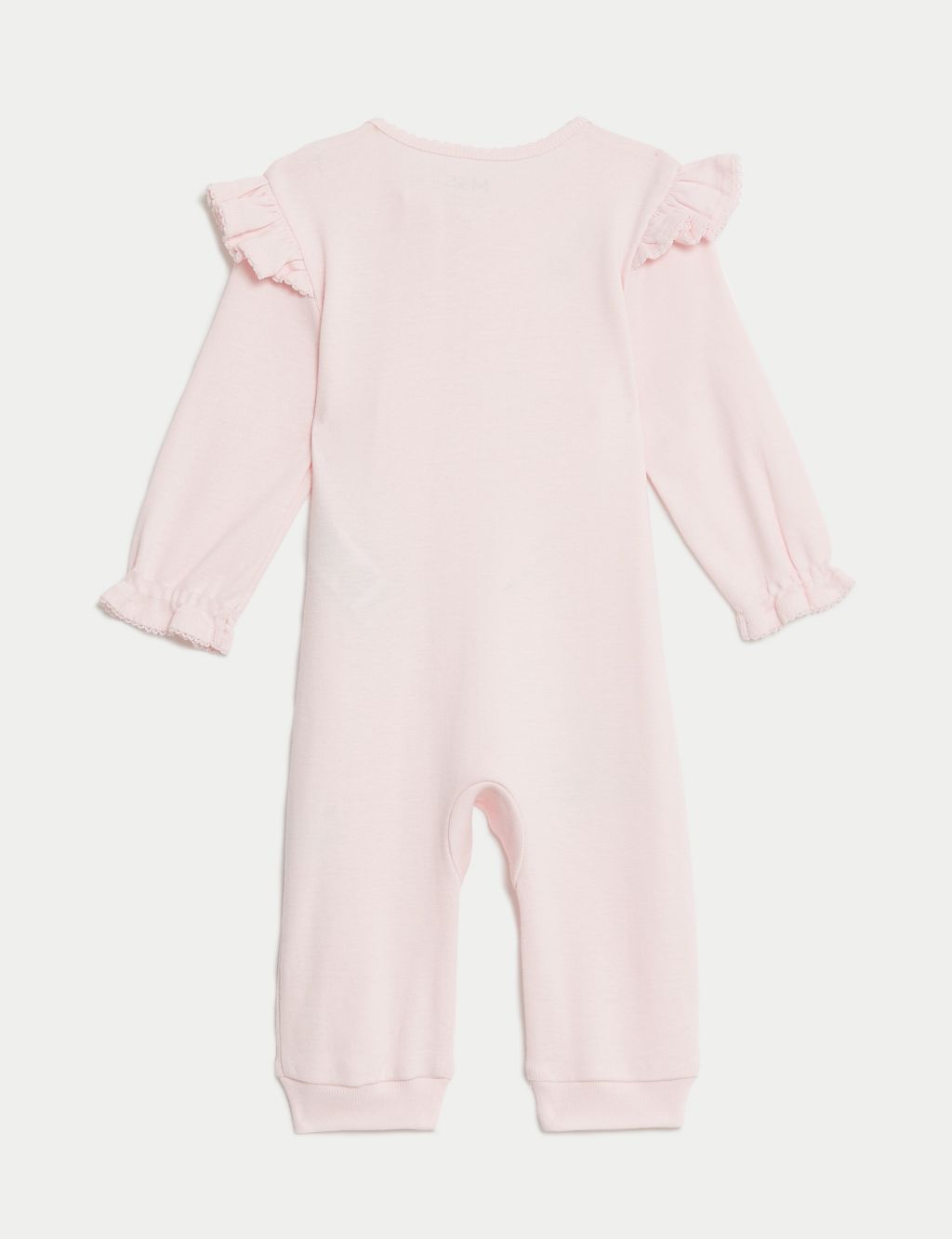 2pk Pure Cotton Teddy Sleepsuits (0-3 Yrs) 2 of 4