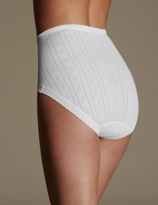 White cotton pantie AVET