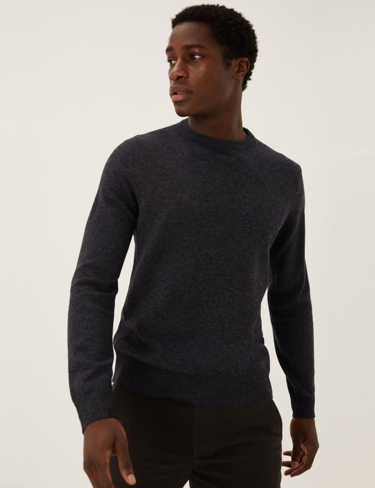Marks and spencer new arrivals mens lambswool jumpers